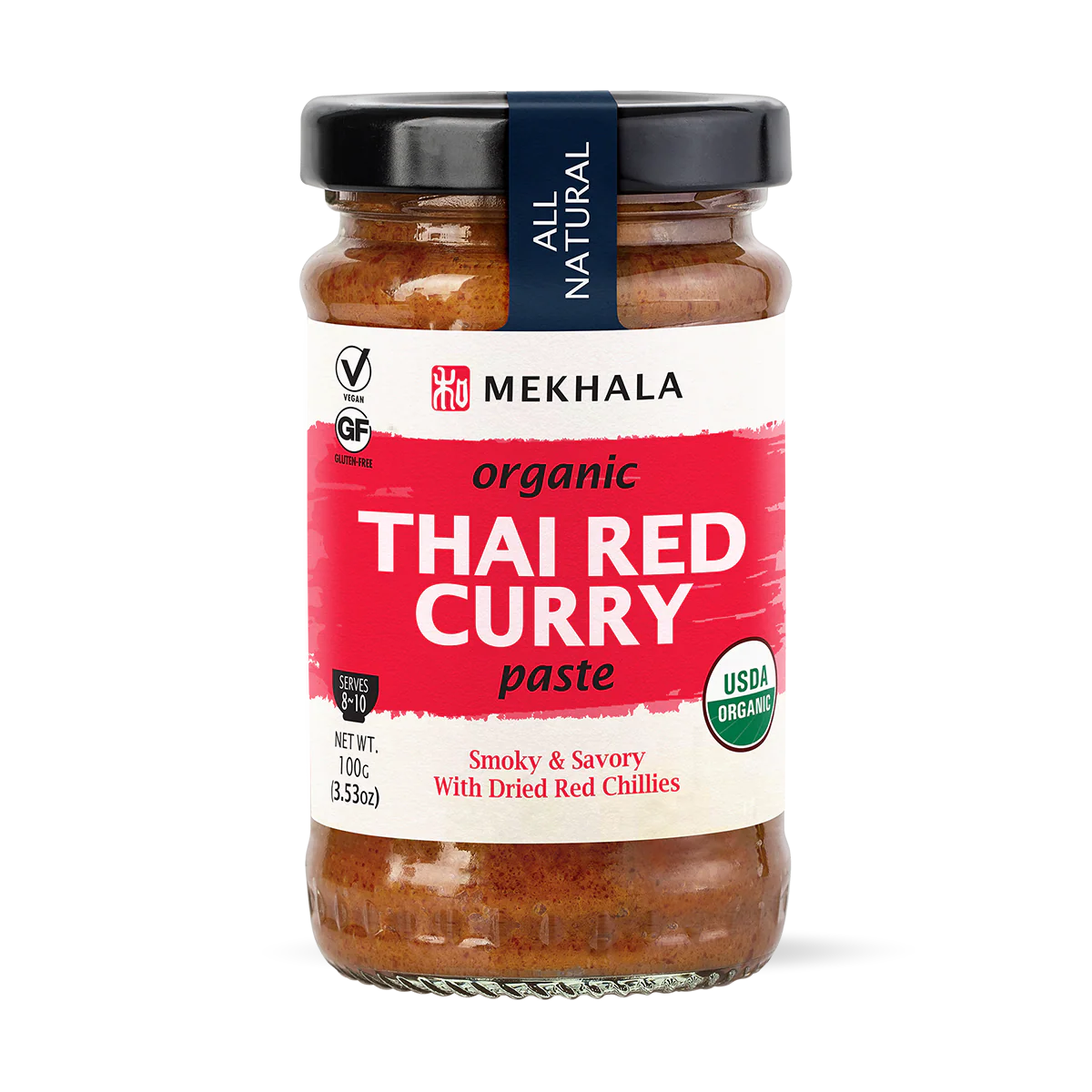 Mekhala Organic Thai Red Curry Paste