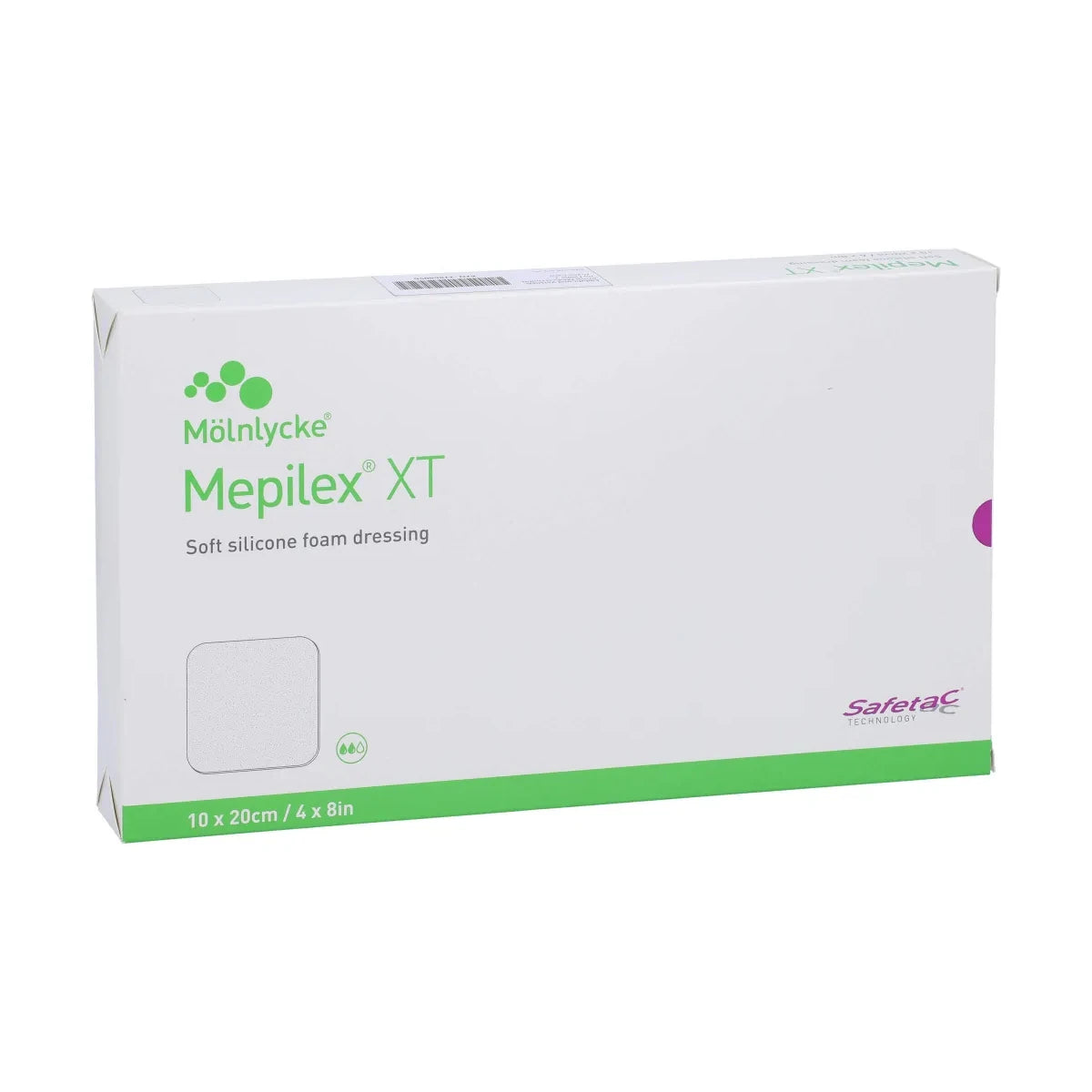 Mepilex XT Soft Silicone Foam Dressing