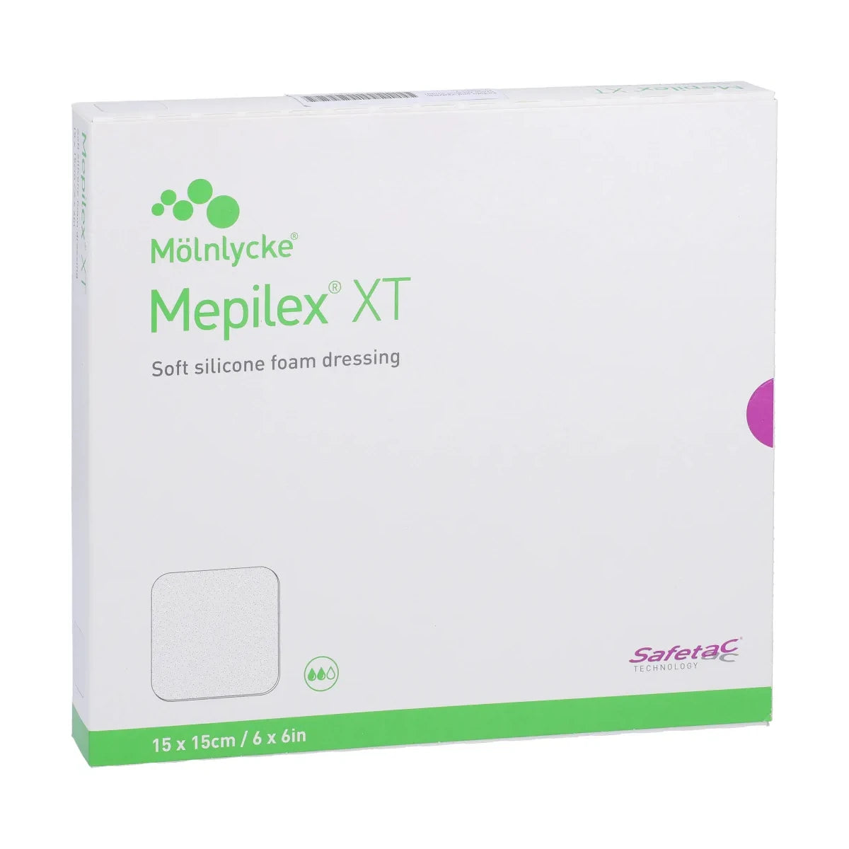 Mepilex XT Soft Silicone Foam Dressing