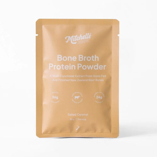 Mitchells Nutrition Bone Broth Protein Powder - Salted Caramel