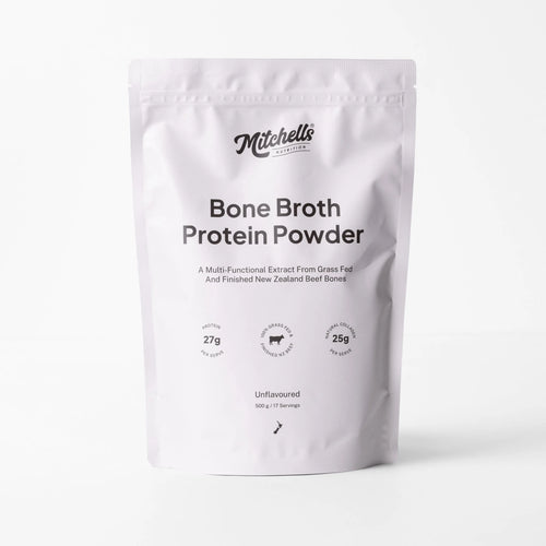 Mitchells Nutrition Bone Broth Protein Powder - Unflavoured
