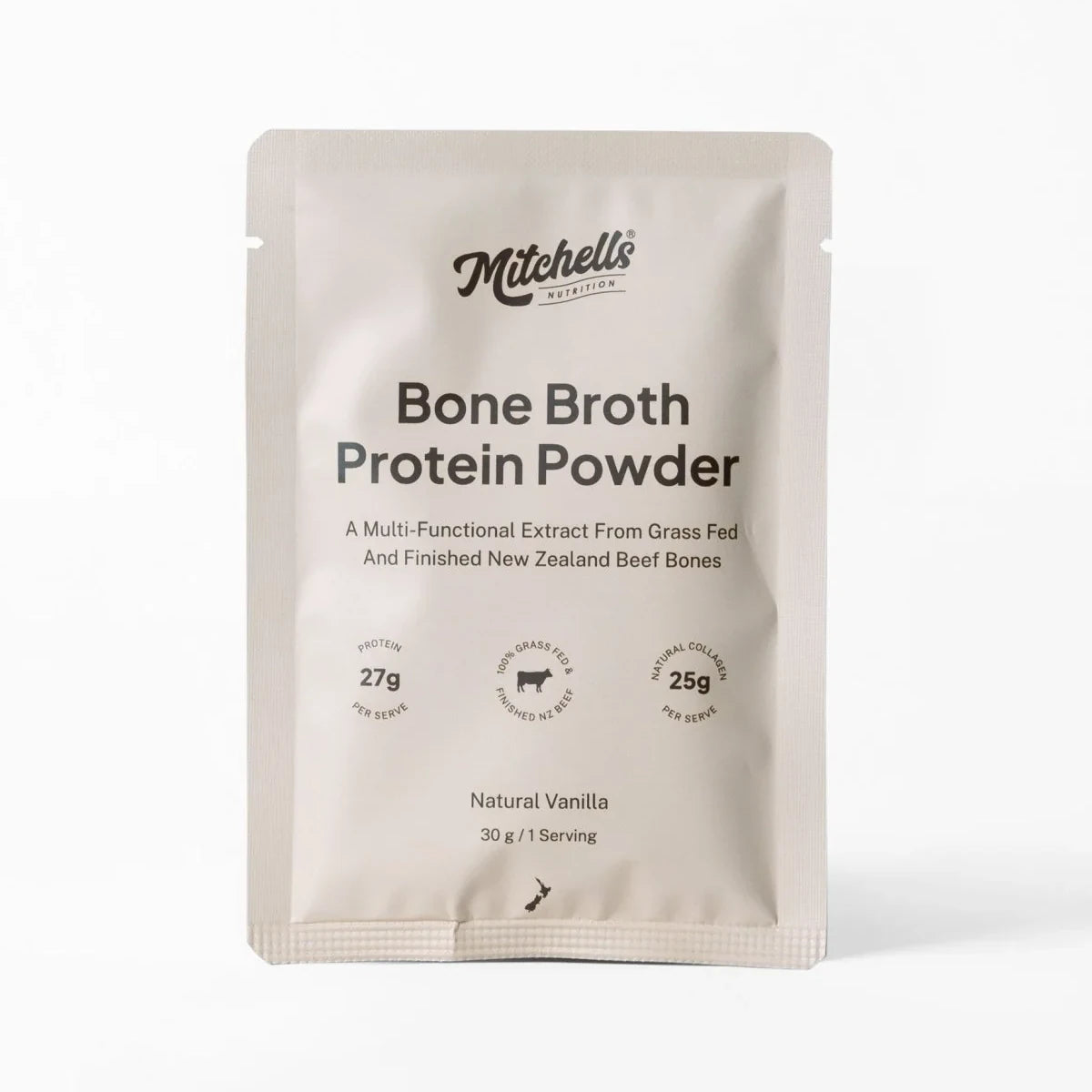 Mitchells Nutrition Bone Broth Protein Powder - Vanilla