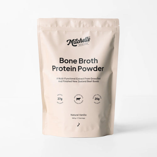 Mitchells Nutrition Bone Broth Protein Powder - Vanilla