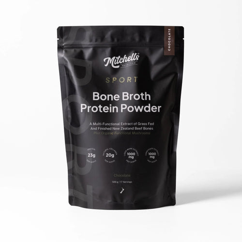 Mitchells Nutrition SPORT Bone Broth Protein Powder - Chocolate