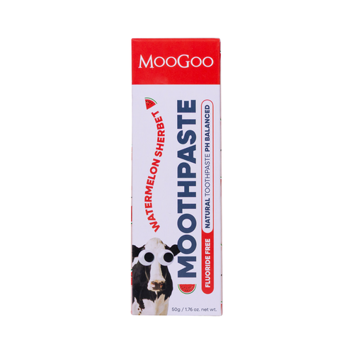 MooGoo Kids Moothpaste Fluoride-free Natural Toothpaste - Watermelon Sherbet