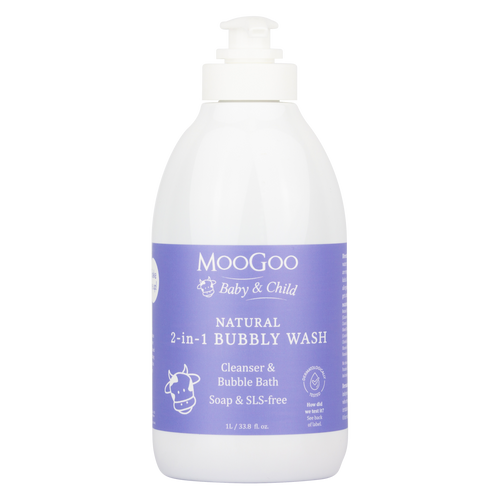 MooGoo Natural 2-in-1 Bubbly Wash