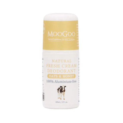 MooGoo Natural Fresh Cream Deodorant - Oats & Honey