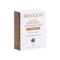 MooGoo Natural Hydrating Cleansing Bar - Buttermilk