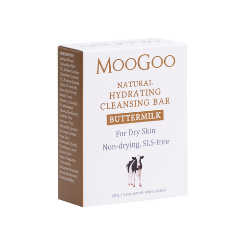 MooGoo Natural Hydrating Cleansing Bar - Buttermilk