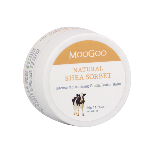 MooGoo Natural Shea Sorbet Intense Moisturising Vanilla Butter Balm