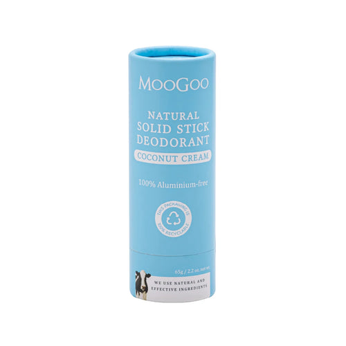 MooGoo Natural Solid Stick Deodorant - Coconut Cream