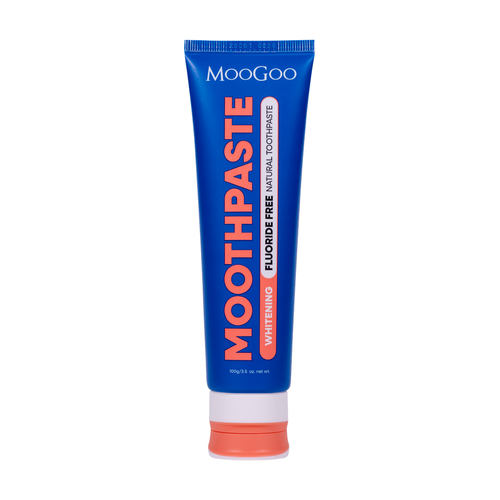 MooGoo Whitening Moothpaste Fluoride-free Natural Toothpaste - Watermelon & Mint