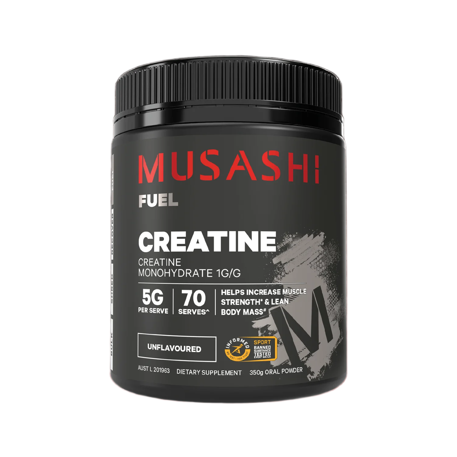 Musashi Creatine Oral Powder - Unflavoured