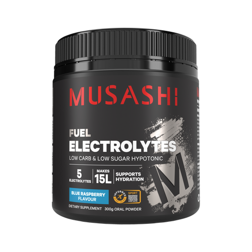 Musashi Electrolytes - Blue Raspberry Flavour