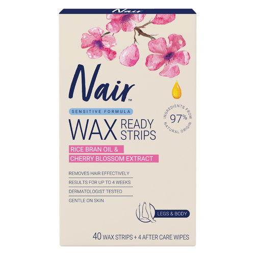 Nair Sensitive Wax Ready Strips