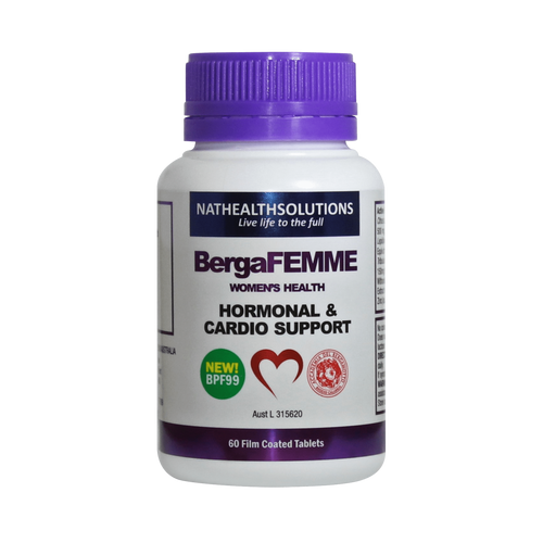 Nathealthsolutions BergaFEMME+ Hormonal & Cardio Support