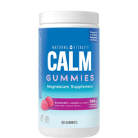 Natural Vitality CALM Gummies - Raspberry-Lemon Flavor