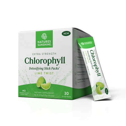 Nature's Sunshine Chlorophyll Detoxifying Stick Packs
