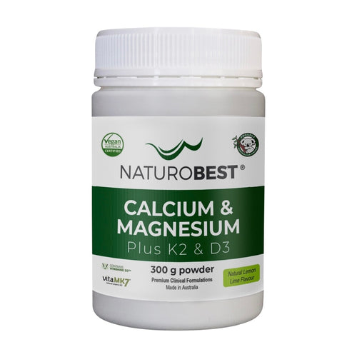 NaturoBest Calcium & Magnesium Plus K2 & D3