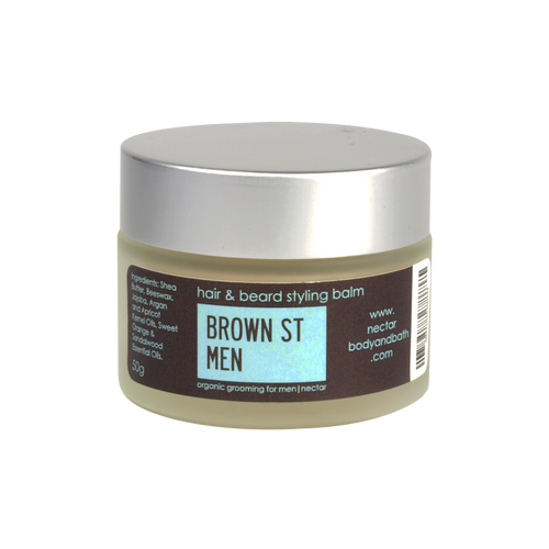 Nectar Brown St Men Hair & Beard Styling Balm