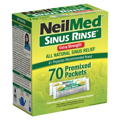 NeilMed Sinus Rinse Extra Strength Hypertonic Refill Sachets