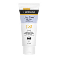 Neutrogena Ultra Sheer Body Lotion Sunscreen SPF50