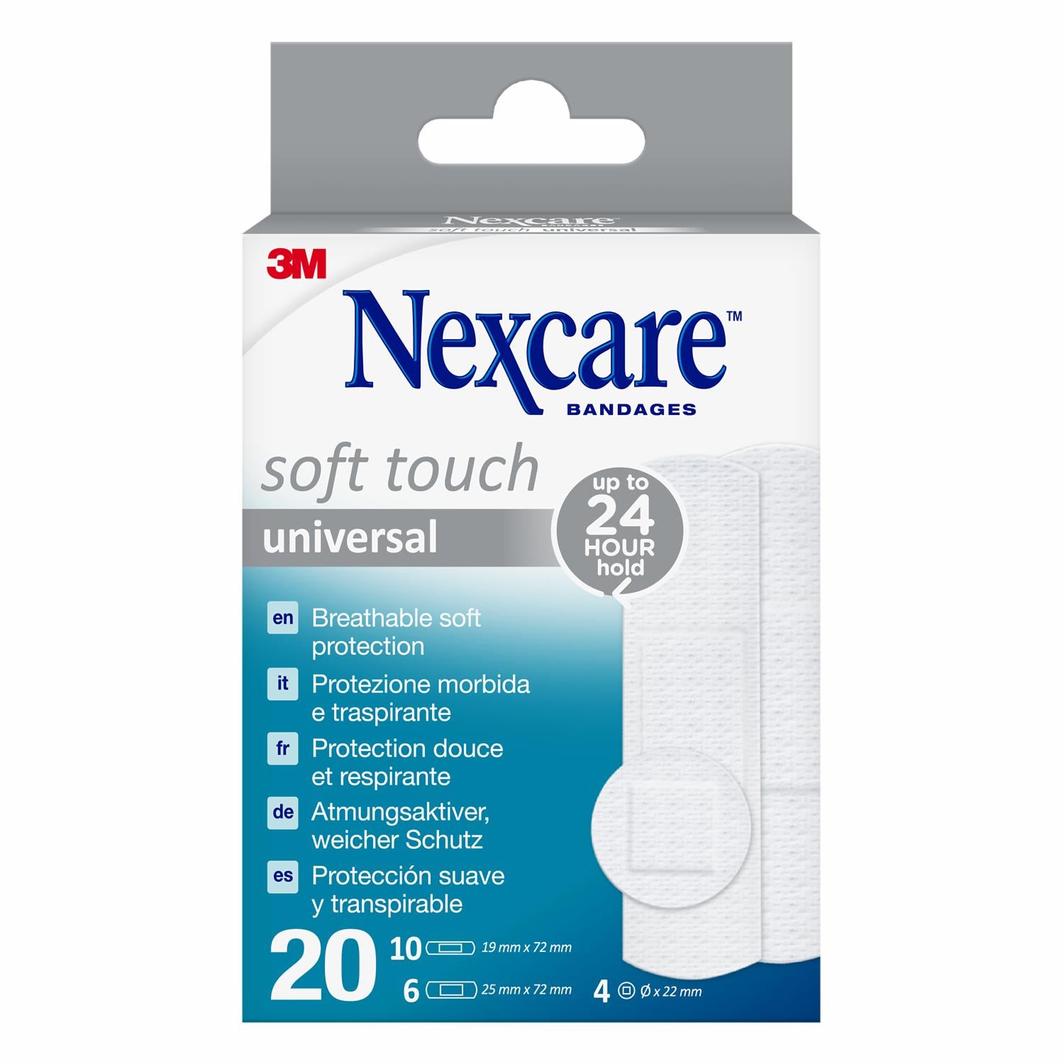 Nexcare Soft Touch Universal Plasters