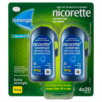 Nicorette CoolDrops Nicotine Lozenge 4mg - Icy Mint