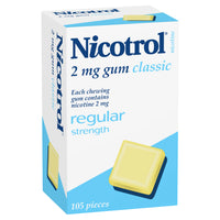 Nicotrol Chewing Gum 2mg Classic