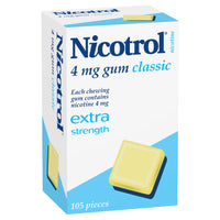 Nicotrol Chewing Gum 4mg Classic