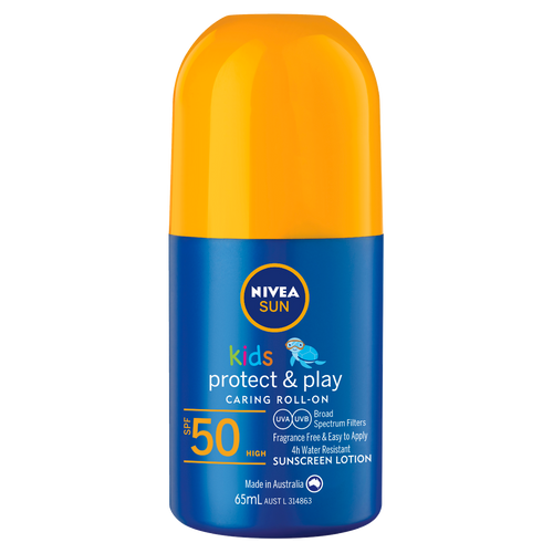 Nivea Sun Kids Protect & Play Caring Roll-On Sunscreen Lotion SPF 50