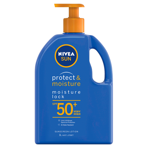 Nivea Sun Protect & Moisture Moisture Lock Sunscreen Lotion SPF 50+