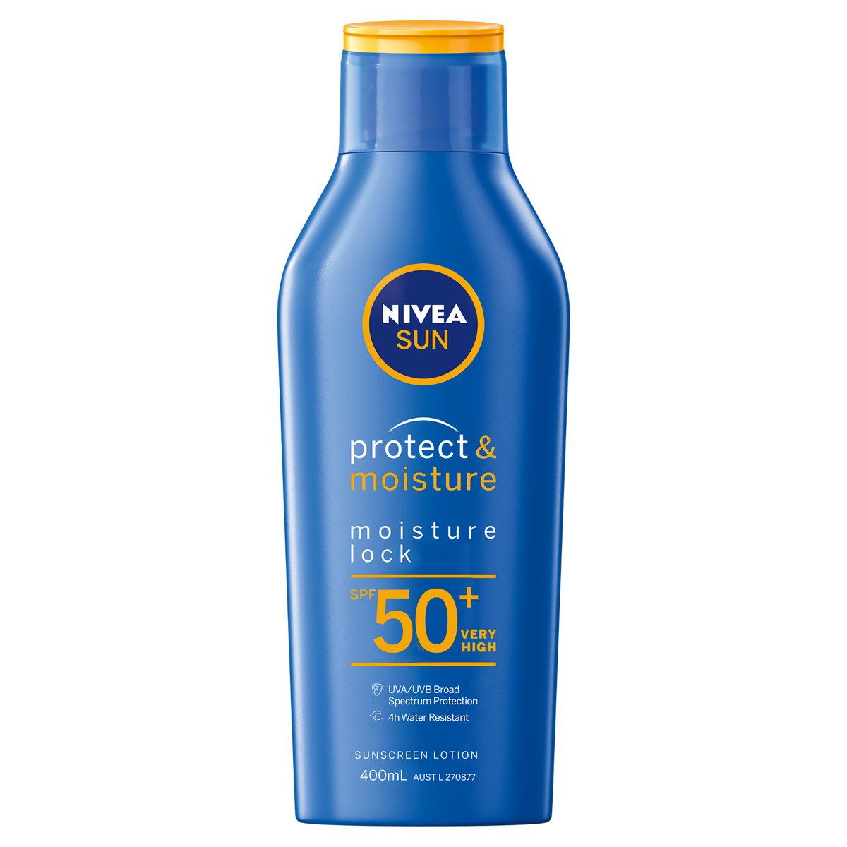 Sun Cream Lock Nivea Sun Protect & Moisture Moisture Lock Sunscreen Lotion SPF 50 ...