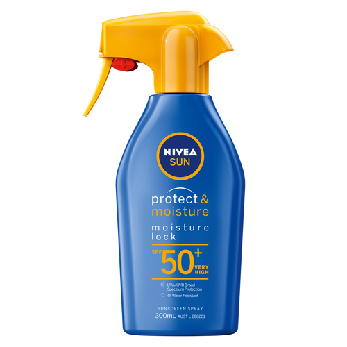 Nivea Sun Protect & Moisture Moisture Lock Sunscreen Spray SPF 50+