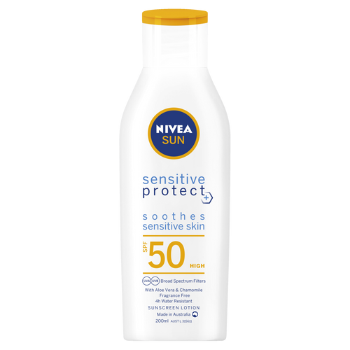 Nivea Sun Sensitive Protect Sunscreen Lotion SPF 50