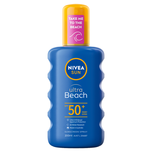 Nivea Sun Ultra Beach Sunscreen Spray SPF 50+