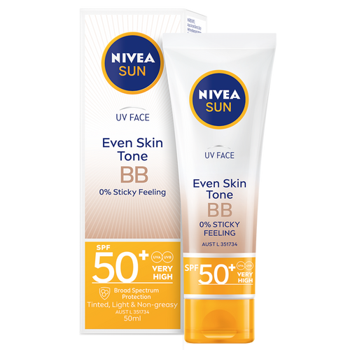 Nivea Sun UV Face Even Skin Tone BB Cream SPF 50+