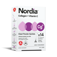 Nordia Collagen + Vitamin C Clean Powder Sachets