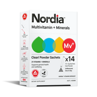 Nordia Multivitamin + Minerals Clean Powder Sachets