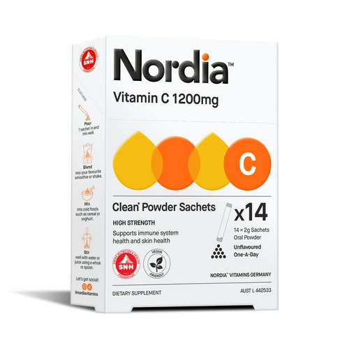 Nordia Vitamin C 1200mg Clean Powder Sachets