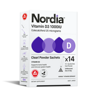Nordia Vitamin D3 1000IU Clean Powder Sachets