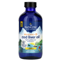 Nordic Naturals Arctic-D Cod Liver Oil - Great Lemon Taste