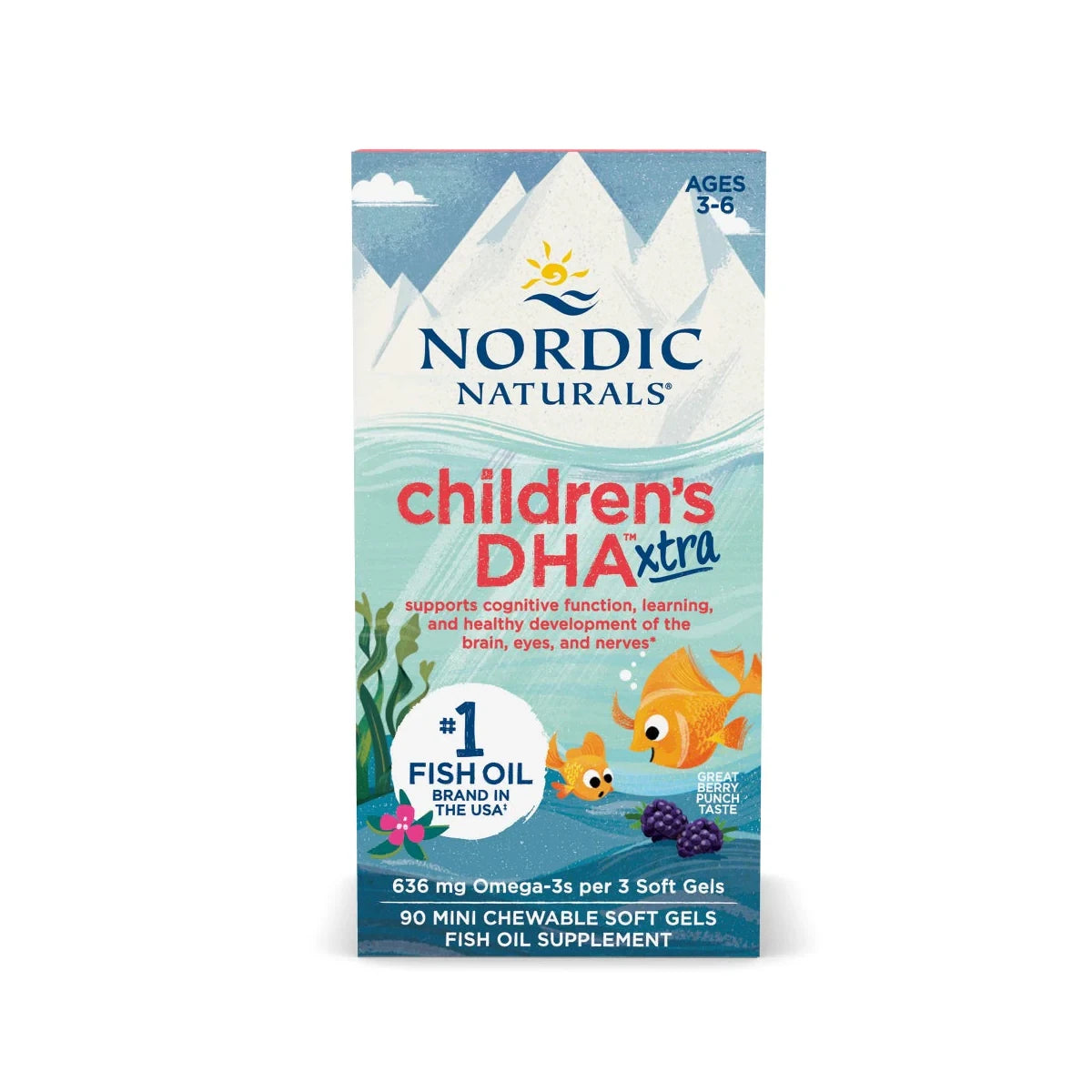 Nordic Naturals Children's DHA Xtra - Berry Punch