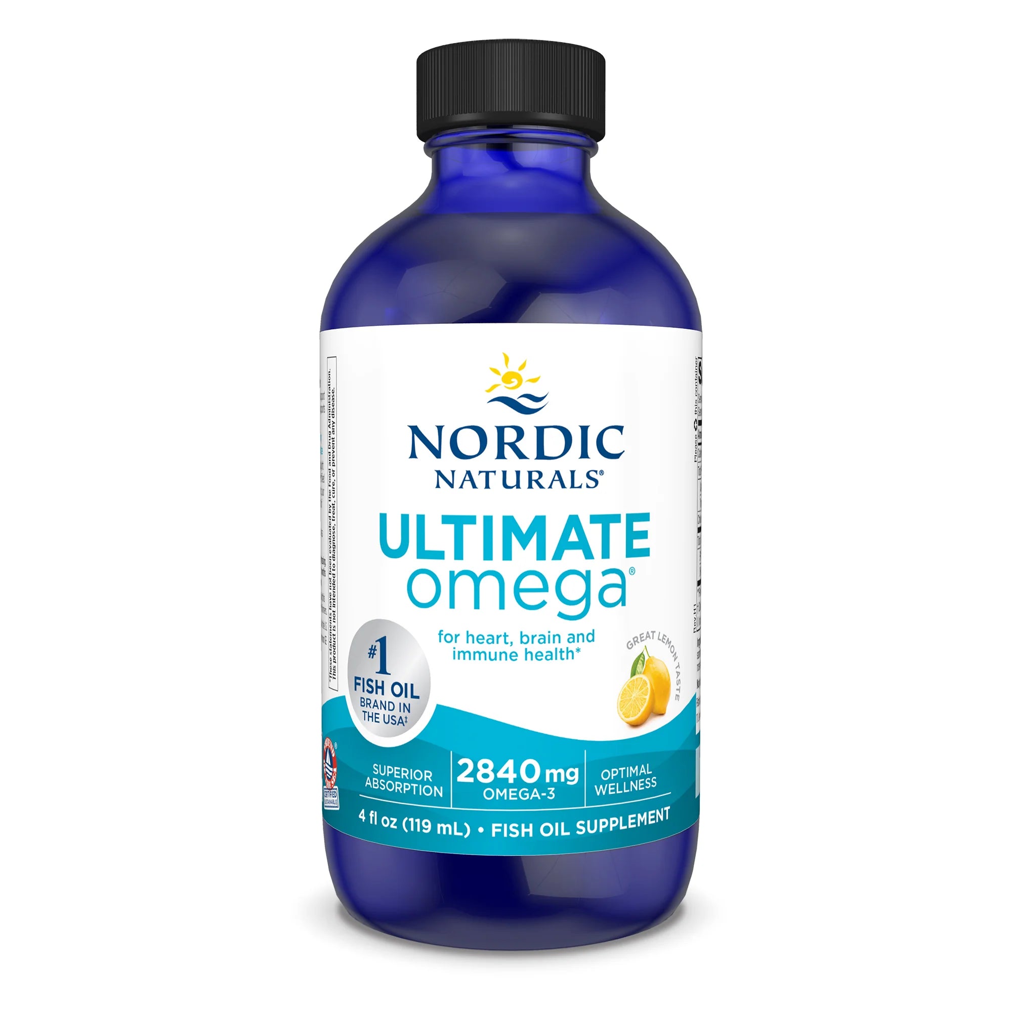 Nordic Naturals Ultimate Omega Liquid - Lemon Flavour