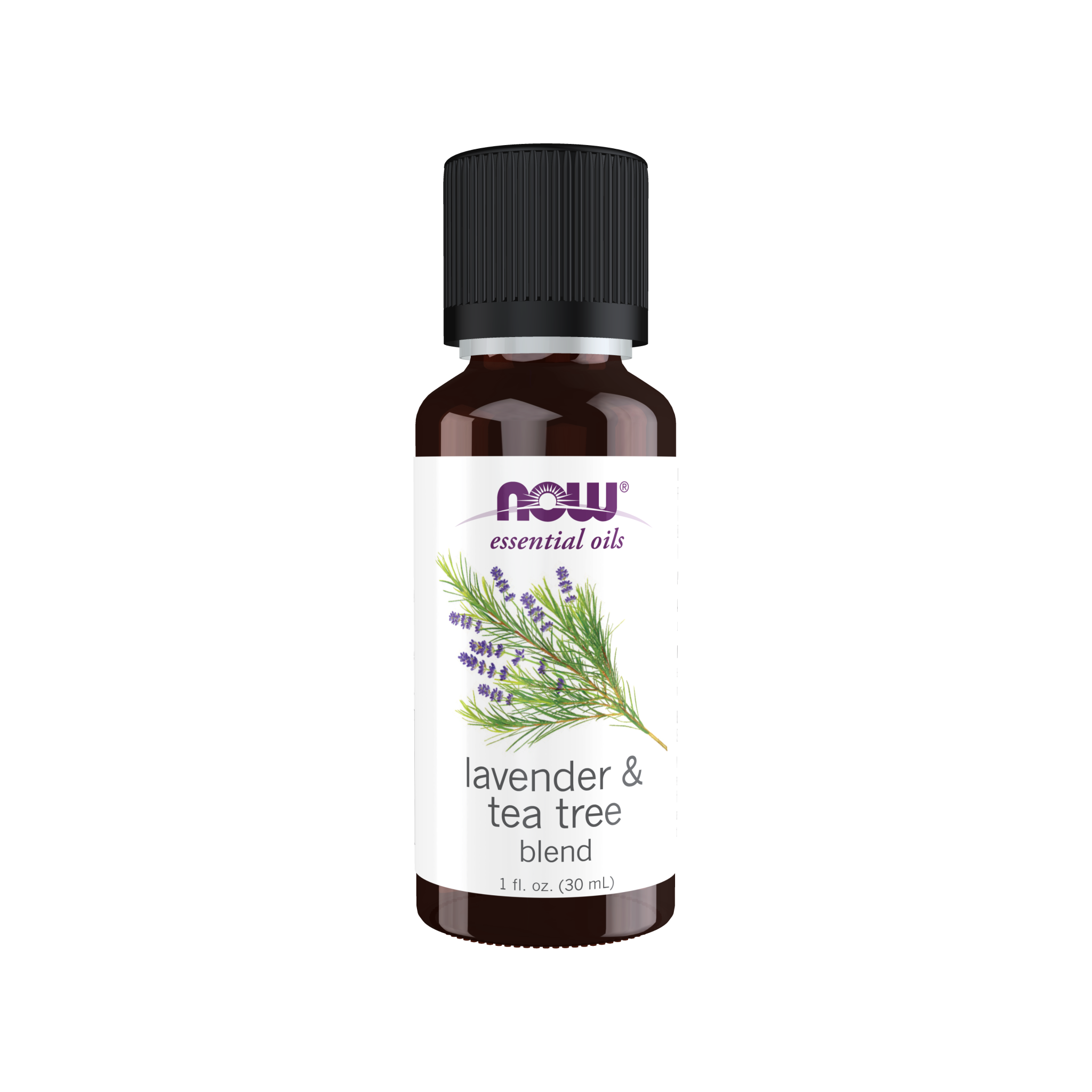 NOW Essential Oils Lavender & Tea Tree Oil Blend