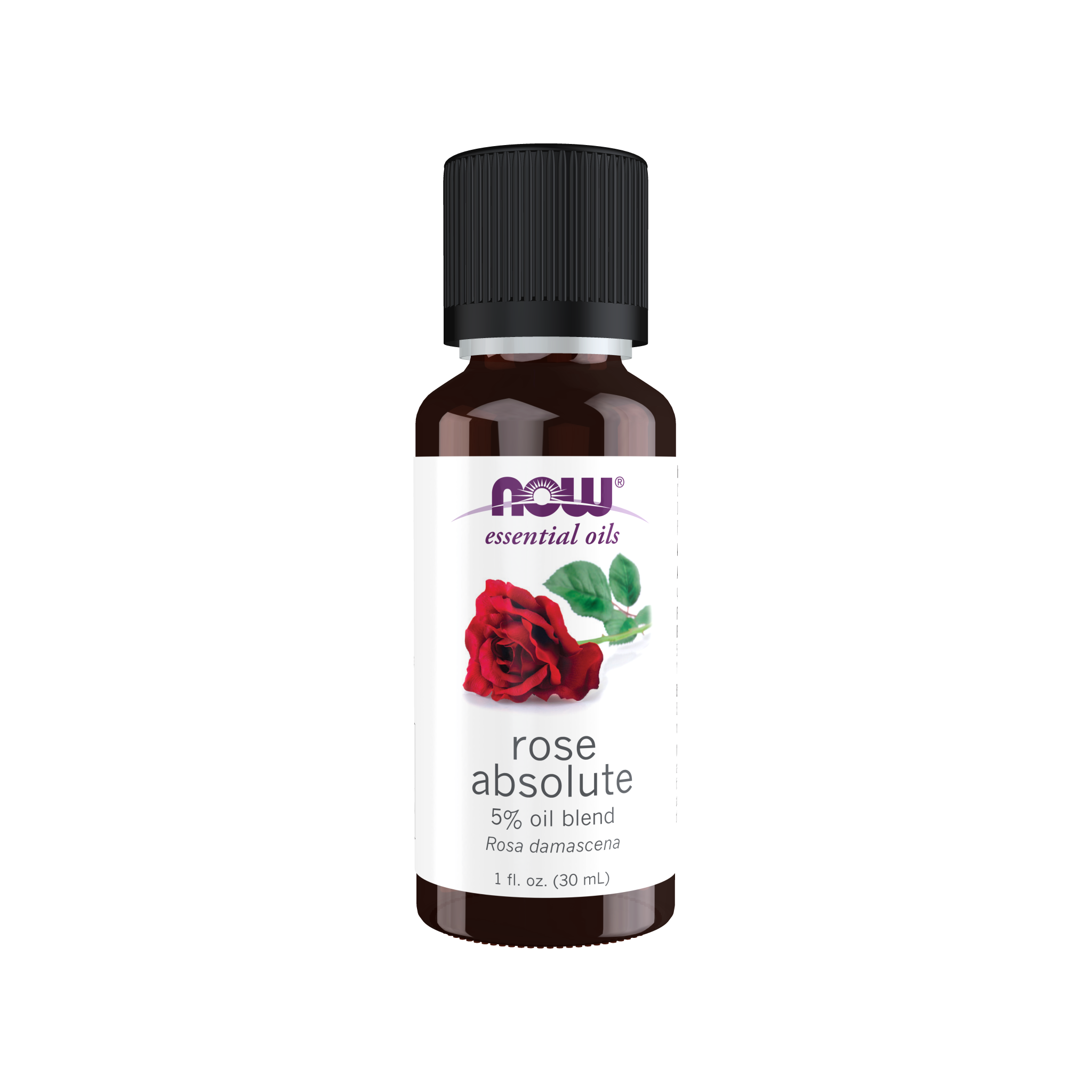 NOW Essential Oils Rose Absolute - 5% Oil Blend