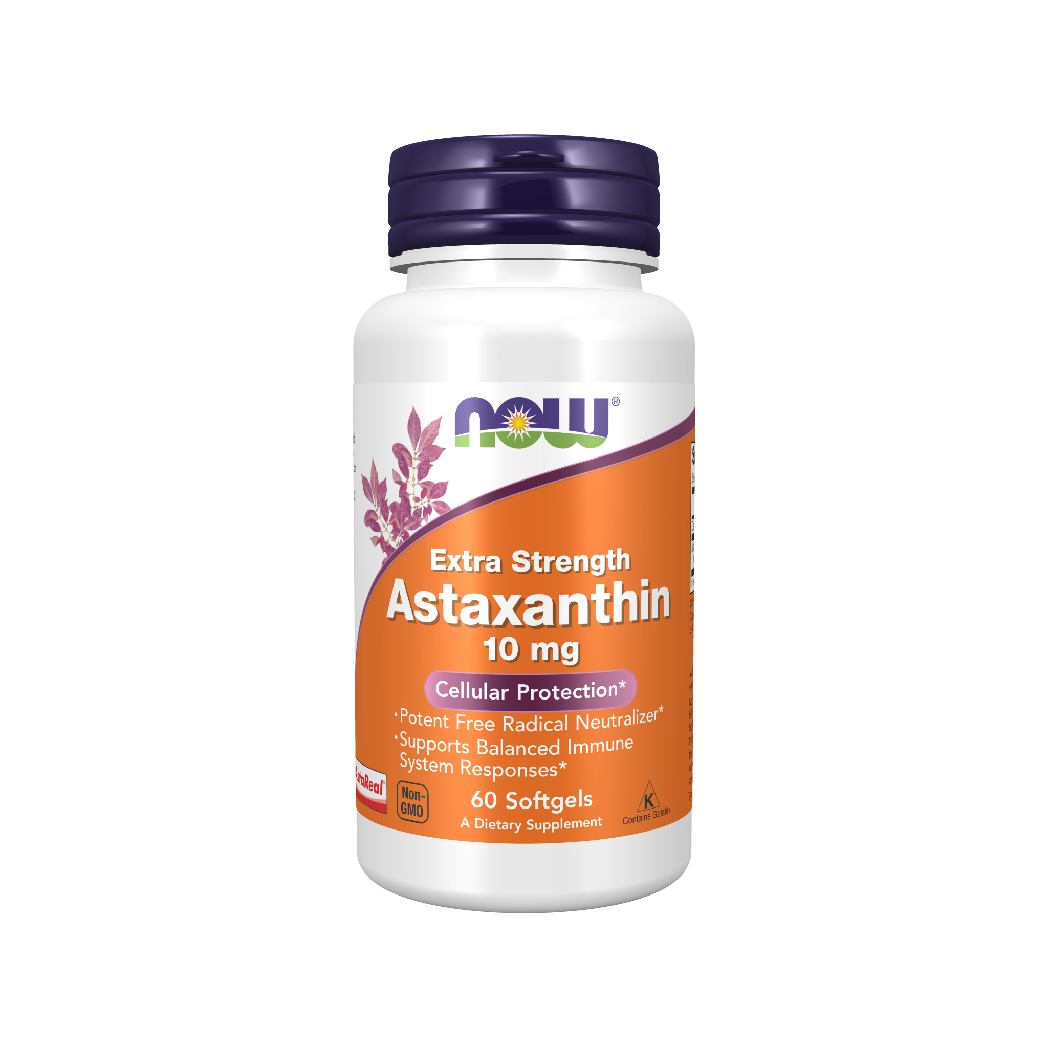 NOW Foods Astaxanthin Extra Strength 10mg