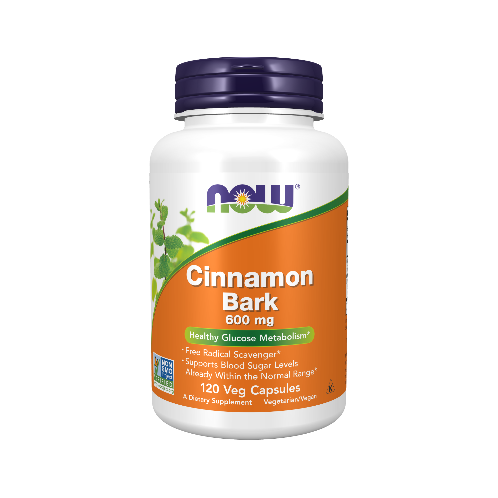 NOW Foods Cinnamon Bark 600mg