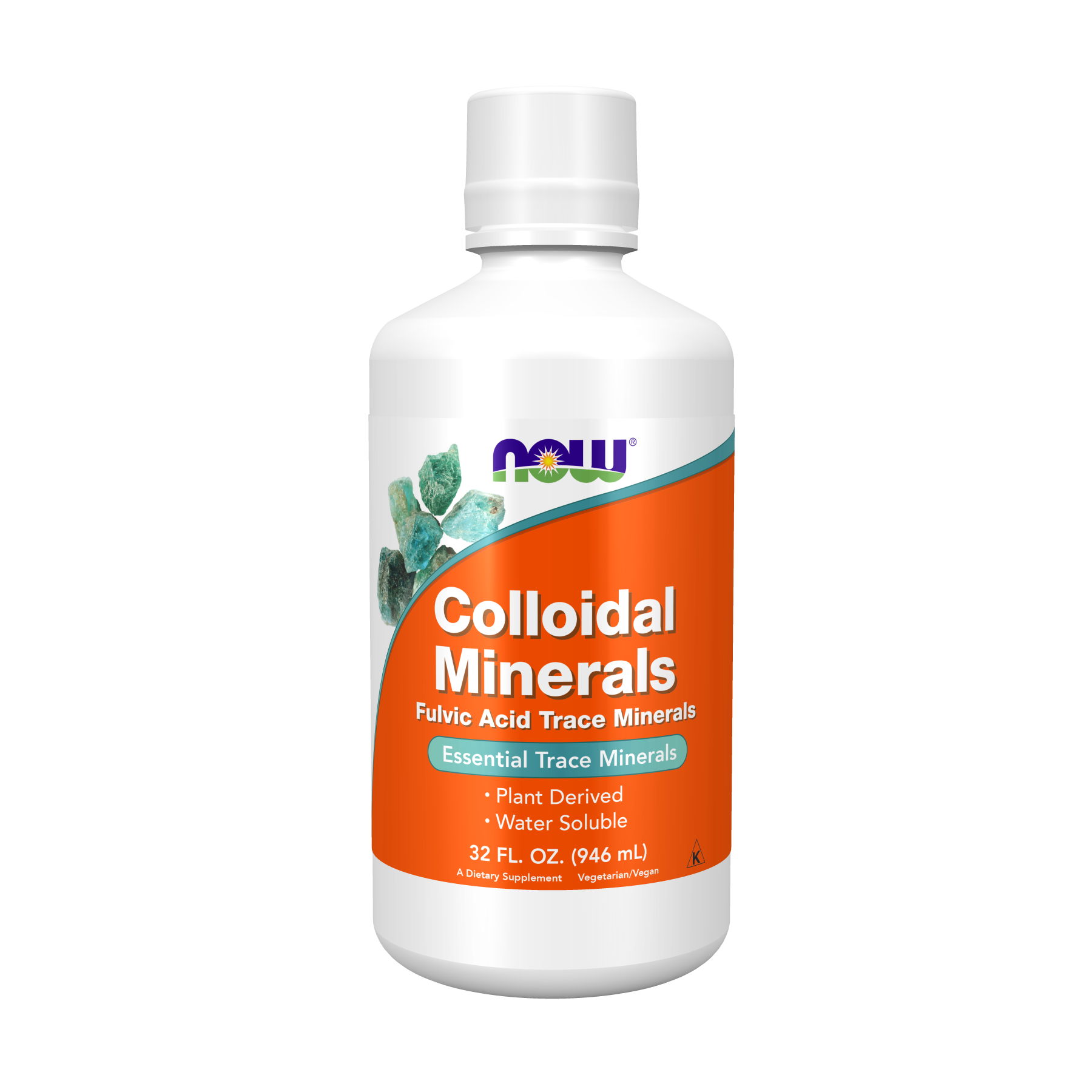 NOW Foods Colloidal Minerals - Fulvic Acid Trace Minerals