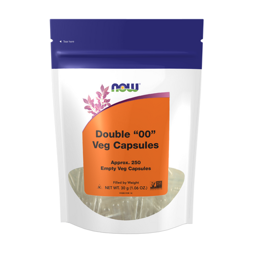 NOW Foods Empty Vegetarian Capsules, Double "00"